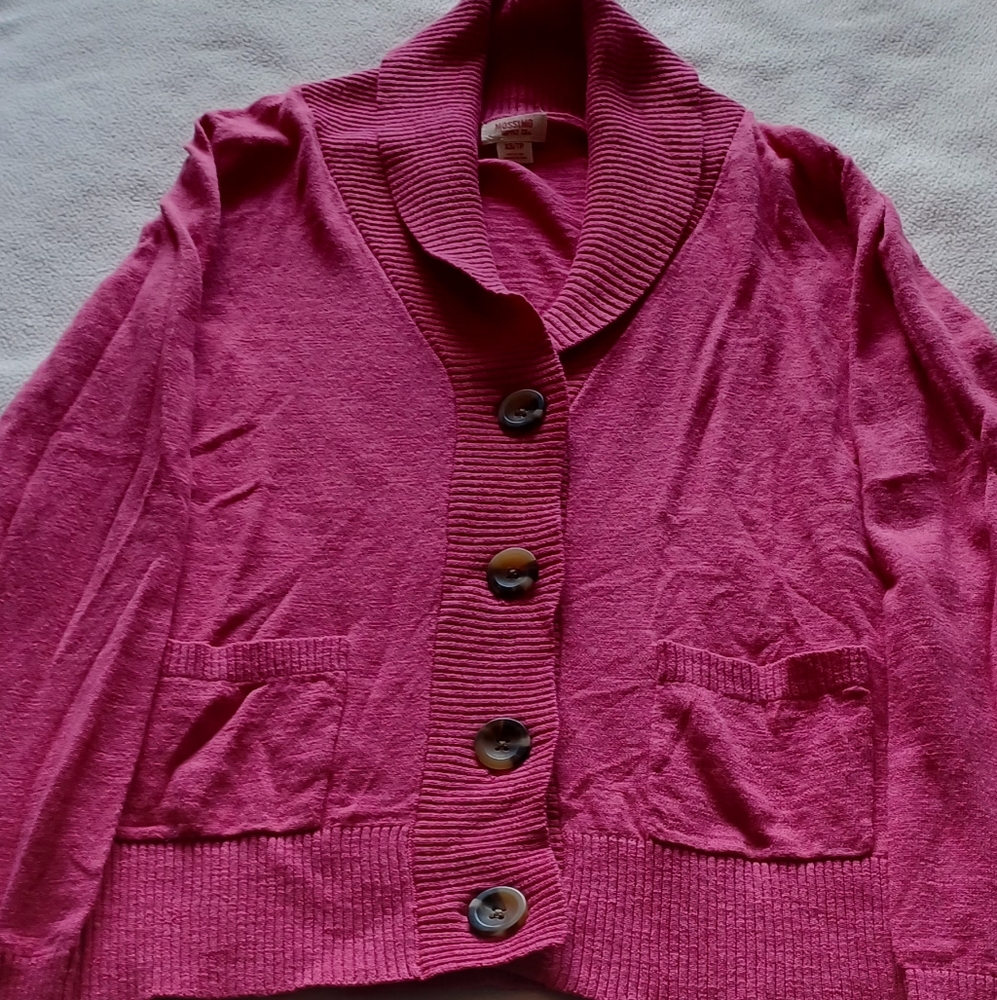 Button-up lapel collar cardigan (NWOT)